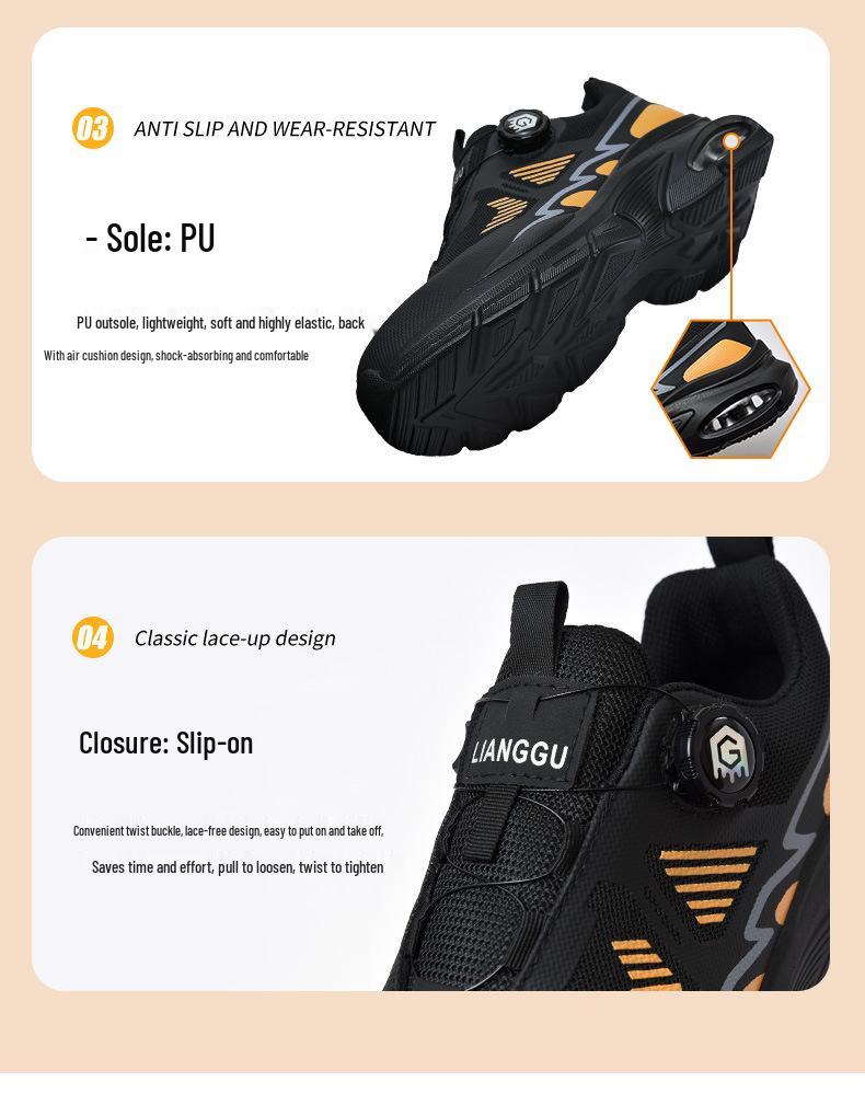 Çelik Burunlu Güvenlik Ayakkabıları - Ezilmeye Karşı, Delinmeye Karşı, Darbe Emici Hava Yastıklı Taban, File Tasarım ve Koruyucu Özellikler