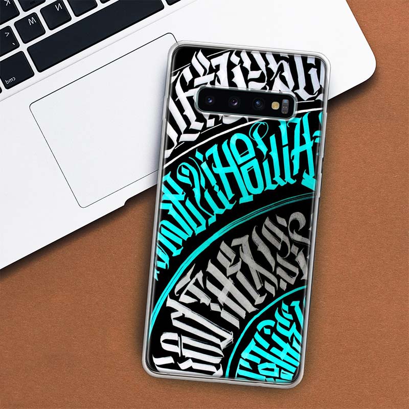 Pokras Lampas Art Graffiti Phone Case For Samsung Galaxy S24 S23 S22 Ultra S21 S20 Fe S10 Plus S10E S9 S8 + Shell Coque