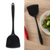 Silikon Spatula Isıya Dayanıklı Yapışmaz Mutfak Pişirme Spatulası Rahat Saplı Tencere