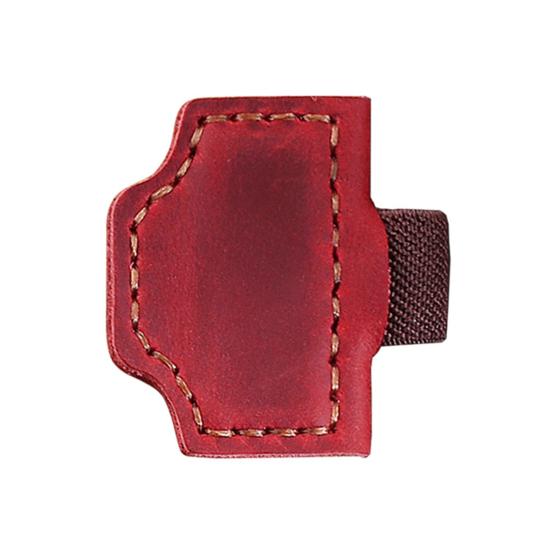 Personalized Magnetic Bookmark Faux Leather Page Holder with Pen Clip Retro Logo Bookmark for Journals Notebooks Book