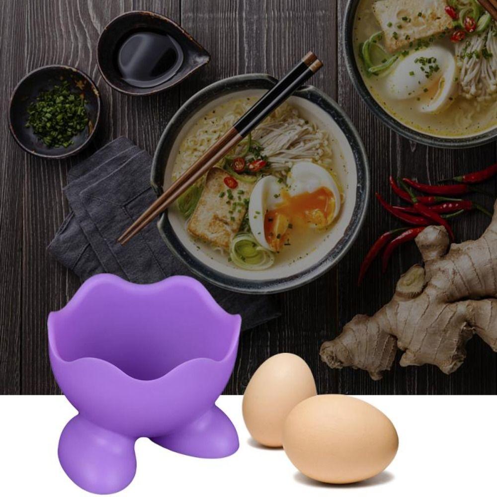 Storage Bracket Separator Egg Cup Holder Kitchen Supplies Eggs Container Makeup Sponge Rack
