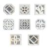 DIY Rasen Garten Zement Antike Ziegelform Gartenwegform 3D Schnitzerei Rutschfeste Beton Kunststoff Pflasterform