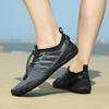 Summer Explosion Auqa Shoes Lace -Up Quick -Drying Breathable Beach Swimming Shoes Couples Gradient Color Surfing Sneakers