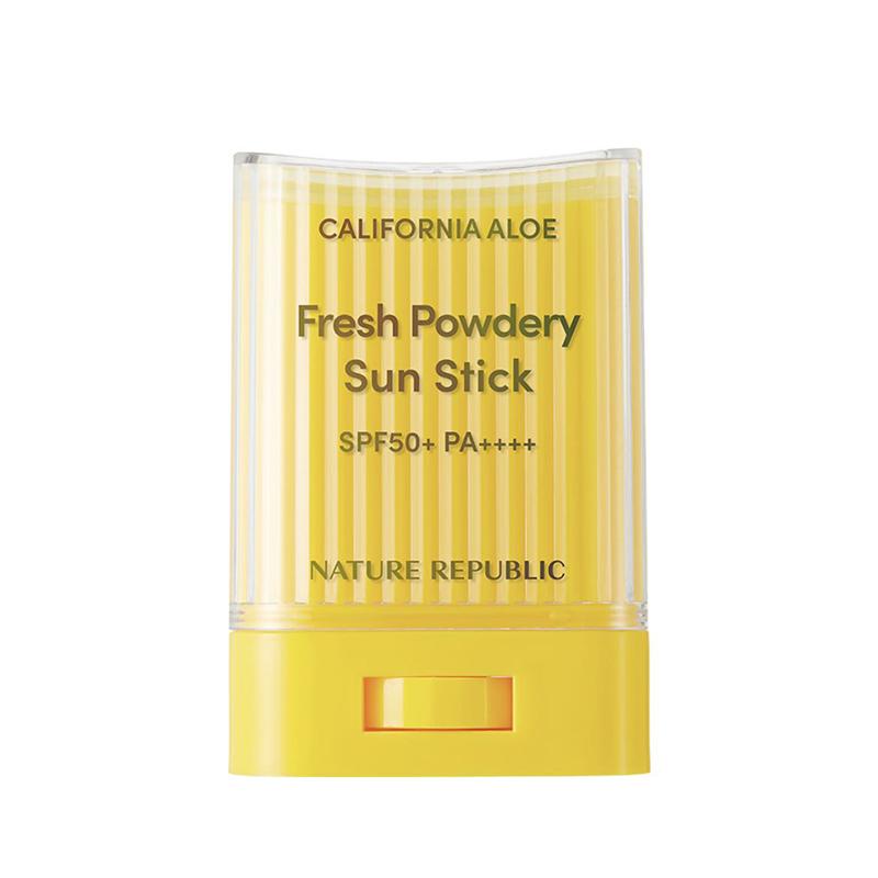 

Nature Republic - California Aloe Fresh Powdery Sun Stick SPF50 PA++++ 24г