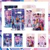 EE   10Pcs Kpop Demon Hunters Candy Paper Bag Gift Bag Loot Bag Cartoon Handbag Goody Bags For Kids Birthday Party Supplies