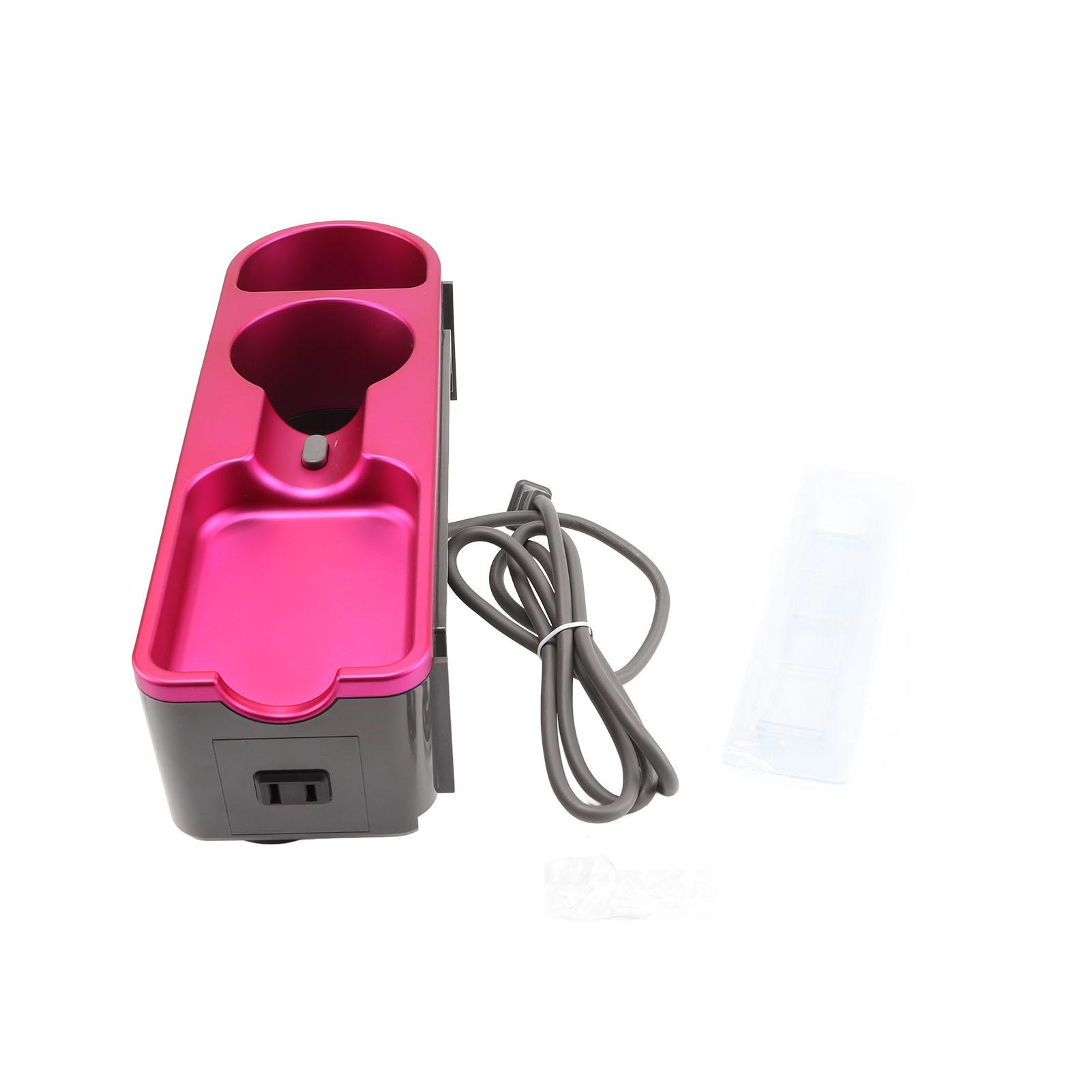 

Держатель для фена настенное крепление для фена поддержка 110000 об/мин автоматическая сушка рук магнитная розовый