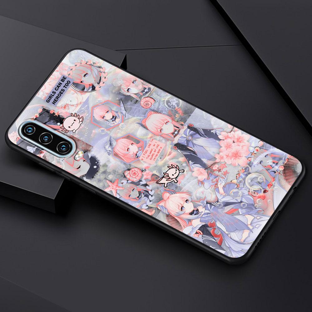 Genshin Impact Phone Case For Huawei P30 Lite P50 Pro P20 P40 Lite E P Smart Z 2021 Y6 Y7 Y9 2019 Y6p Y9s Y7a Silicone Cover