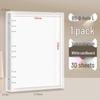 Multi-Size DIY Photo Album Binder with Black Card Pages