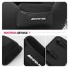 Leather Car Door Storage Box Phone Card Pouch Hanging Organizer For Mercedes Benz AMG W204 W205 W203 W211 W201 W210 W108 W124