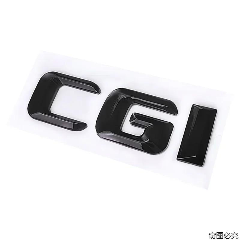 ABS Car Tail Letters Emblem Sticker Auto Fender Side Badge for Mercedes Benz CGI CDI Logo W111 W210 W213 W203 W205 CLK CLA GLA RW1