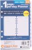 Franklin Planner Original 1-Page-Per-Day Daily Refill 12-Month Edition January 2026 Start Compact 86601