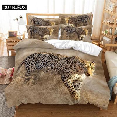 Tierbettwäsche-Set Bettbezug-Set 3D-Bettwäsche Digitaldruck Bettwäsche Queen-Size-Bettwäscheset Modedesign