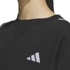AdidaS Women S eSSential pluS 3 StripeS Crew SweatShirt
