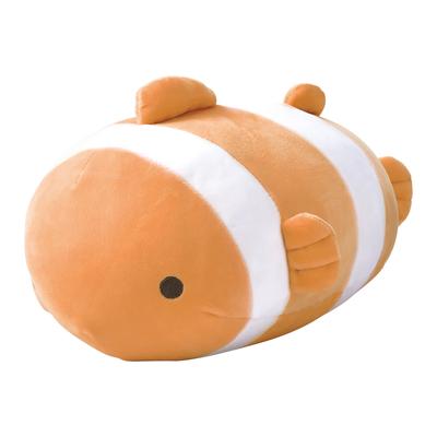 Livheart Μαξιλάρι Κυλινδρικό, Marshmallow Aquamie, Ψάρι Κλόουν, Μ15xΒ27xΥ14εκ., 68229-21