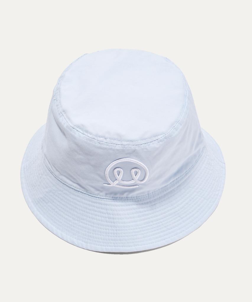 MAYOL Embroidered Reversible Bucket Hat_Pink (Sky Blue)