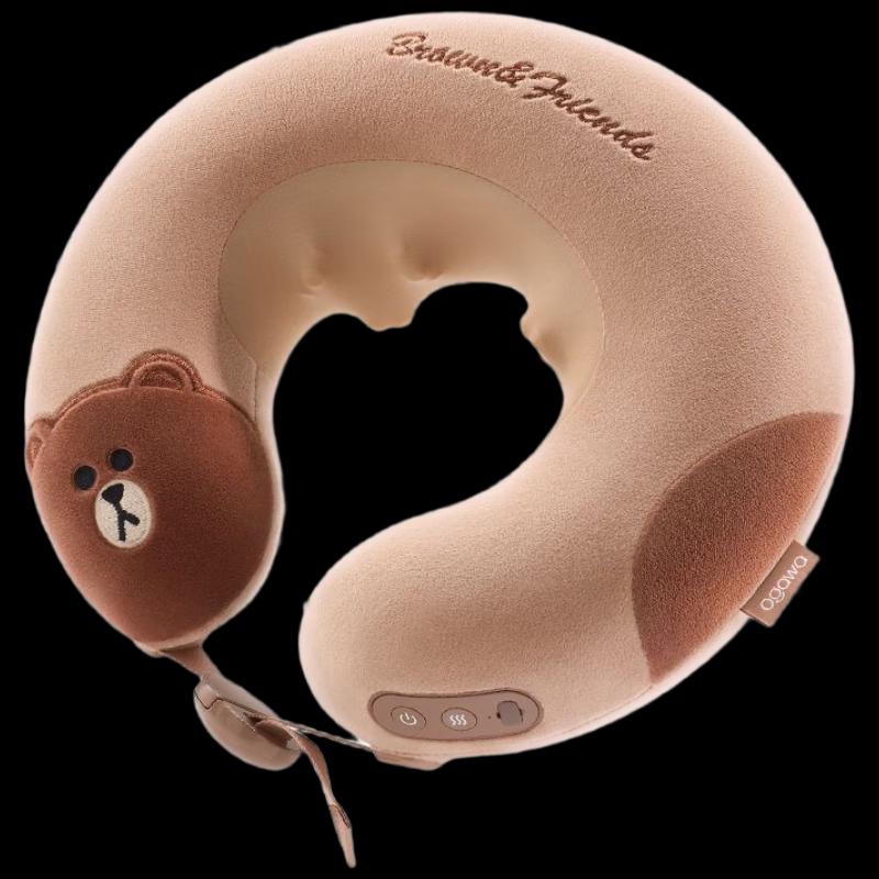 Ogawa U-Shaped Neck & Shoulder Massager with Heat CN plug (adapter included)
