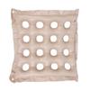 Inflatable Seat Cushion PVC 16 Holes Inflatable Chair Cushion for Travel Outdoor Beige