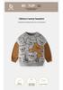 Kinder Bären Sweatshirt - Herbst/Winter Rundhals Reiner Baumwoll Pullover für Jungen