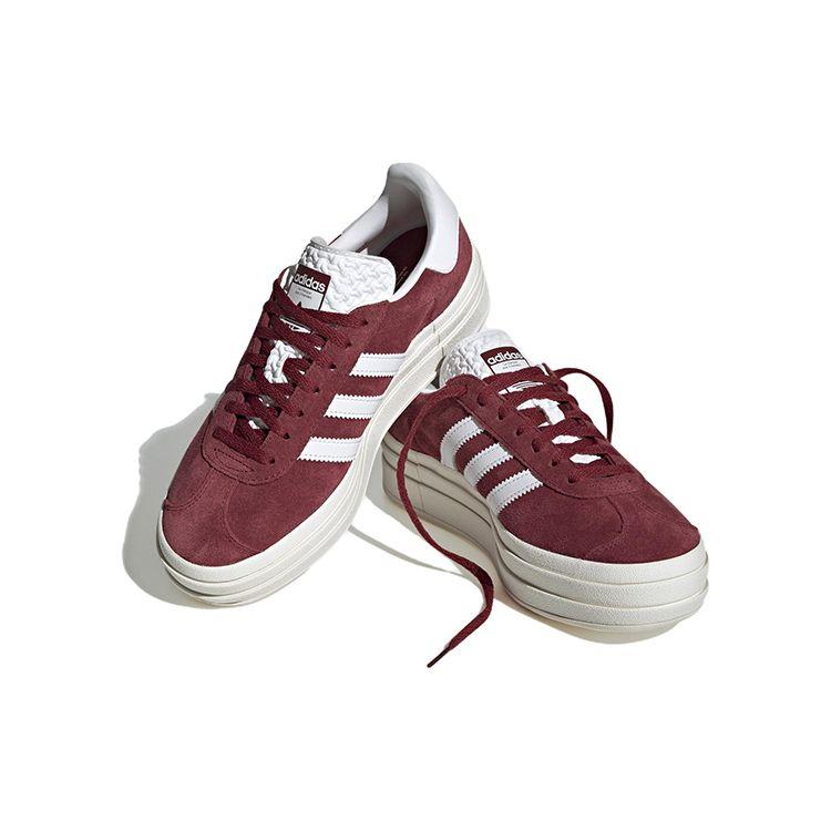 adidas Gazelle Bold Rosso Ombra Bianco Sneakers da Donna Bianco Nuvola Bianco Nucleo HQ6892