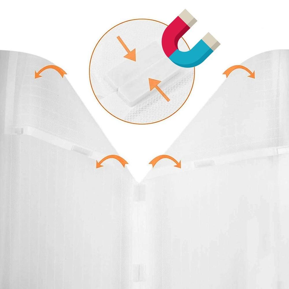 Mosquito Net for Doors, Balcony Doors, Balcony Windows, Magnetic