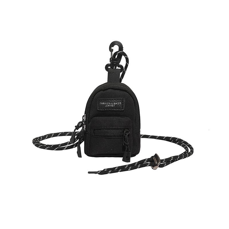 

Storage Bag Mini Backpack Key Chain Wallet Portable Pendant Backpack For Daily Use Hiking Outdoor