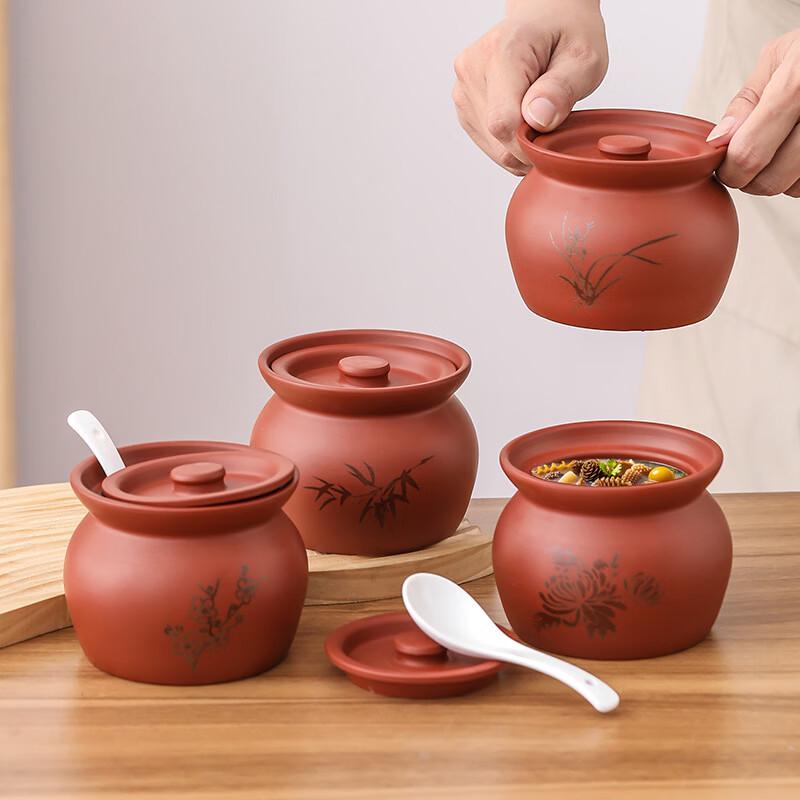 Ru Han Purple Clay Stew Pot