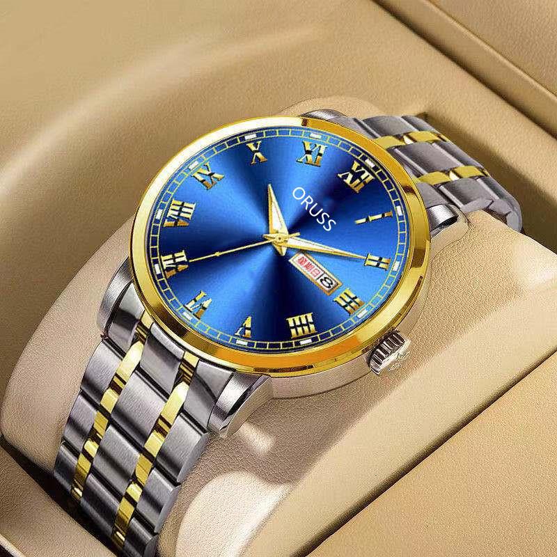 Fully Automatic Movement Watch Men'S Watch Luminous Waterproof Calendar High-End Handsome And Fashionable