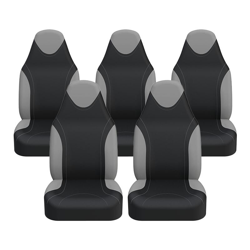 

Вбудований передній ковшовий чохол для сидінь у гоночному стилі Плоска тканина Автоаксесуари Універсальний для lada-LARGUS