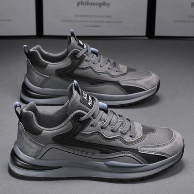 Chaussures de Sport pour Homme pour l'Été Nouveau Printemps et Automne Cuir Imperméable Antidérapant Résistant à l'Usure Travail Décontracté Travail Chaussures de Protection du Travail