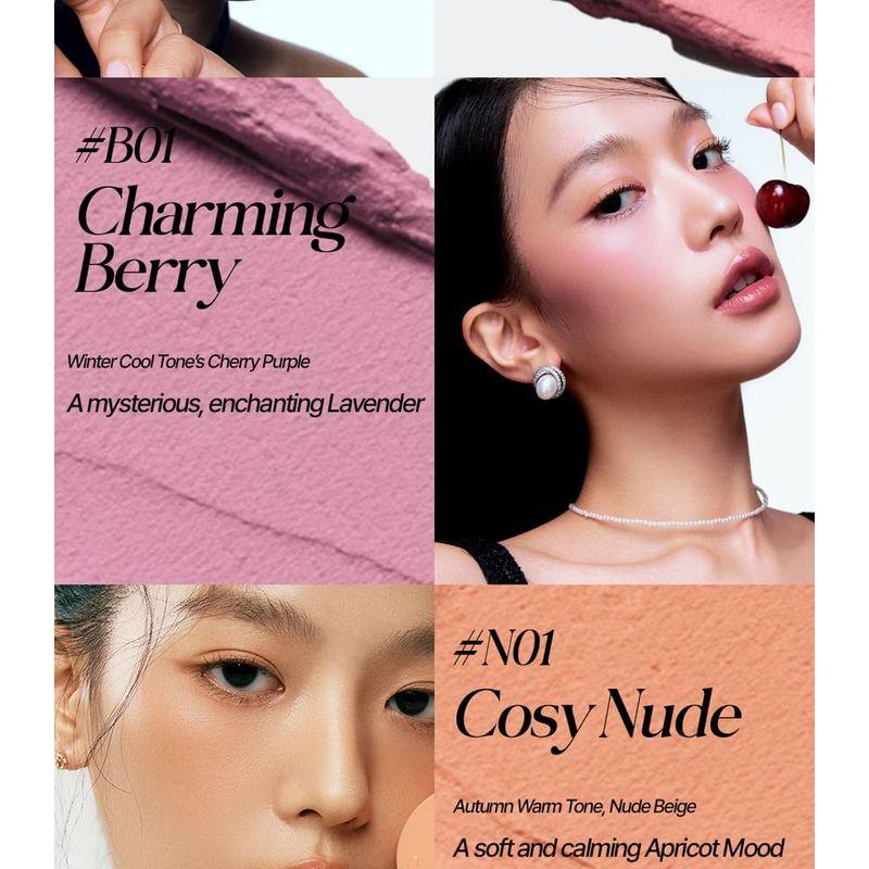 TFIT - Fluffy Velvet Cushion Blush - 7 Colors