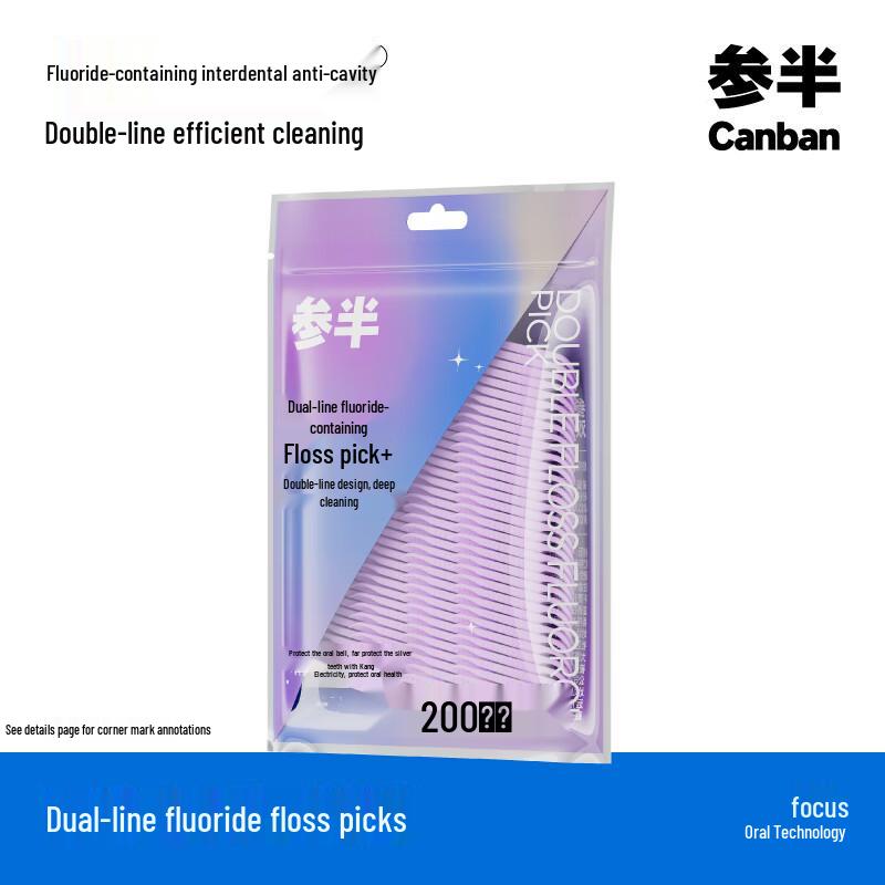 Sanban Double Line Dental Floss Picks