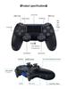 Universal Bluetooth Wireless PS4 Controller: Compatible with PC, Android, Apple, Mobile & Tablet, with Vibration Function.