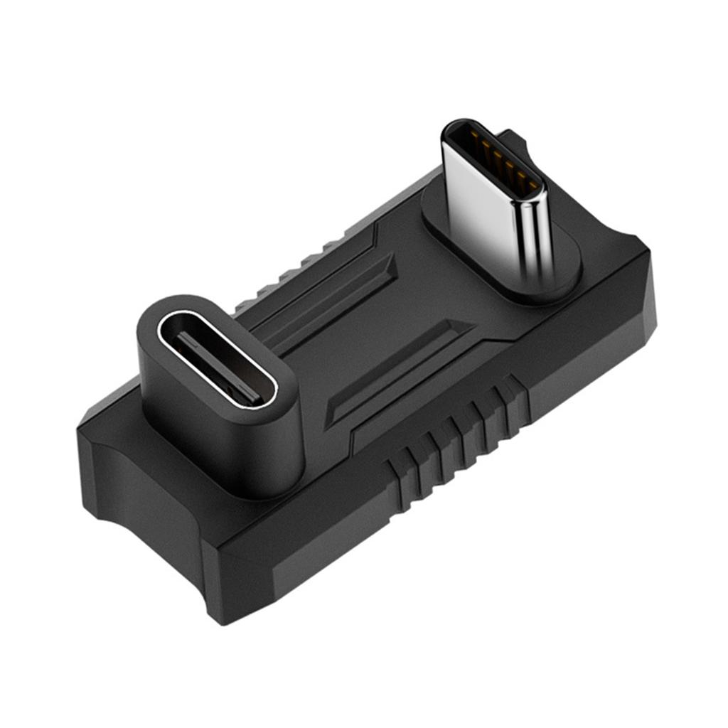 Type-C Male to Female U-shaped Adapter Efficient Charging Solution 20Gbps 180 Degree for Rog Ally 7" 2023 Game Console