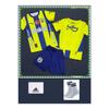Fnrbh' - Yellow/dark Blue Anonymous 2024/2025 New Season Kids Football Jersey Set Of 4