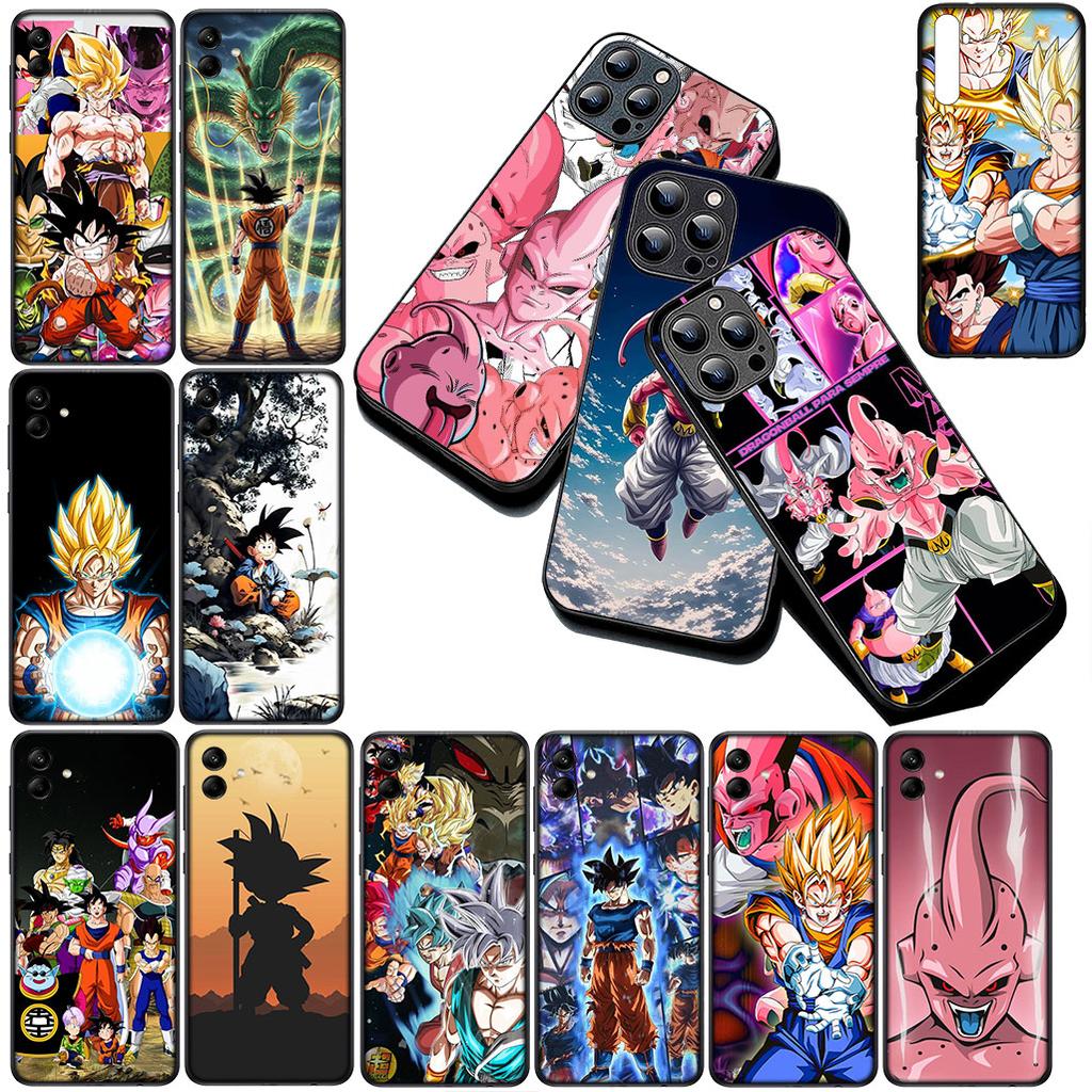 for Xiaomi Redmi Note 13 14 Pro Plus ProPlus 14C 13C Pro+ 5G Phone Cover Soft Case DragonBalls Majin Buu Dragons Gokus Balls