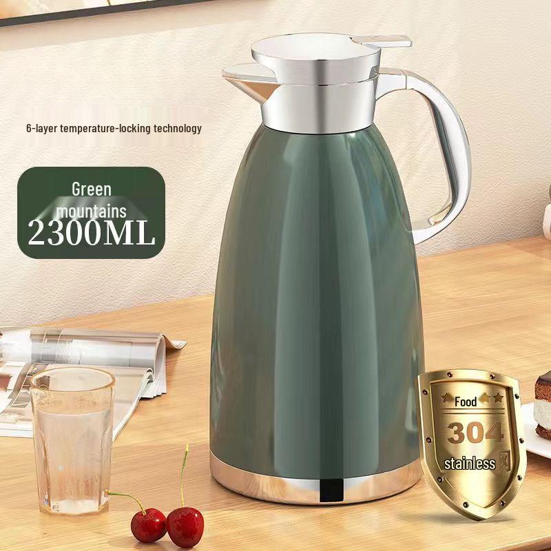 Stainless Steel Large Capacity Thermos for Home, Restaurant, or Hotel - Teapot and Hot Water Kettle