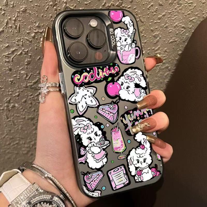Soda Mia iPhone 17 Case for Apple 16 Pro, 15, 13 Pro Max, 14x - European & American Style