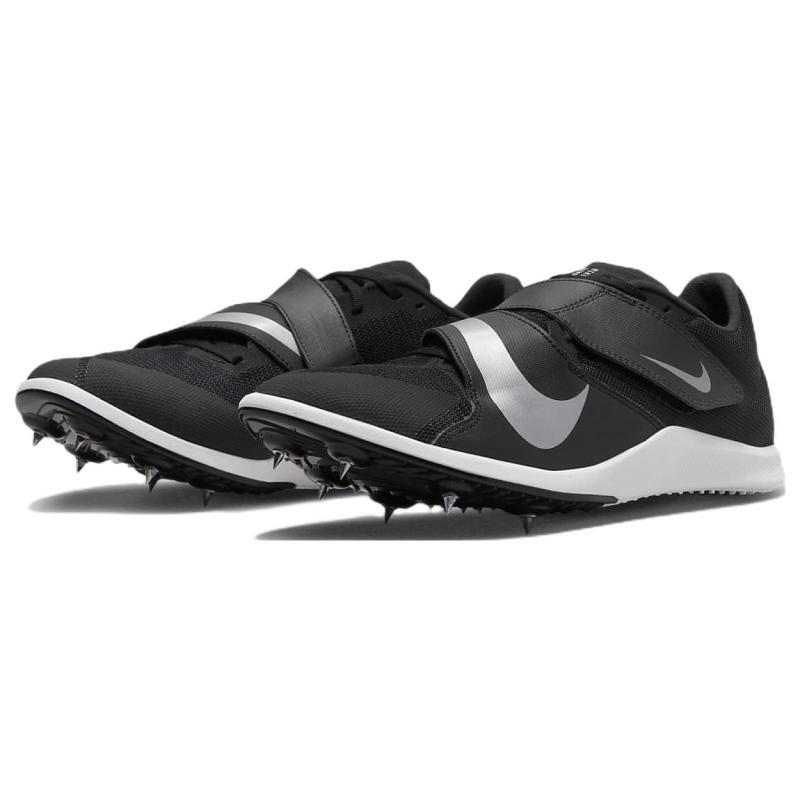 Nike Air Zoom Rival Jump Spikes 'Black Metallic Silver' Sneakers Casual DR2756-001