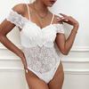 Summer Women's Lace Jumpsuit Spice Girl Style Sleeveless Lace Halter Jumpsuit