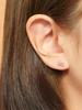 Minimalpiercing 14K Flower Bouquet Piercing Earrings