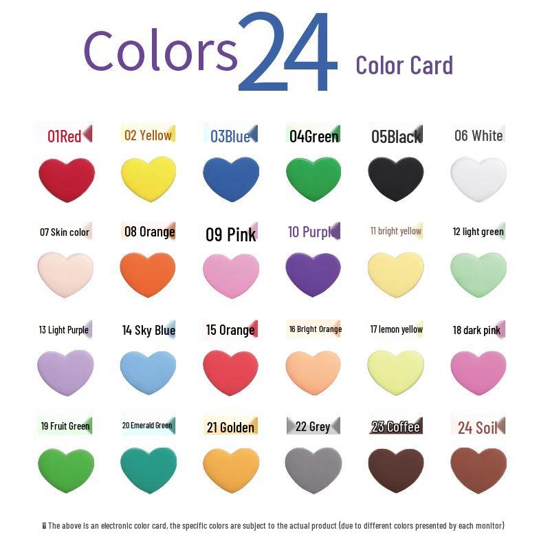 1kg White Space Modeling Clay, Large Pack, Available In 24 or 36 Colors with Free Shipping