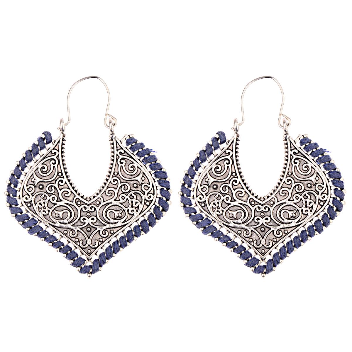 

TopHanqi Индийские серьги для женщин Антикварные Этнические медного цвета Маленькие колокольчики Серьги с кисточками в виде капель воды Турецкие Трайбл Цыганские Циркон