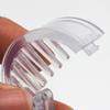 2Pcs Ponytail Volumizer Hair Clip Transparent Hair Styling Clip Non-Slip Ponytail Lift Tool Compact Hair Accessory