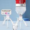 5L Water Bottle Holder Stand, Inverted Dispenser with Triangular Base for Home/Office, Space-Saving & Easy-Pour Design
