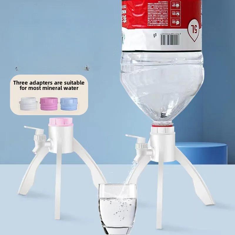 5L Water Bottle Holder Stand, Inverted Dispenser with Triangular Base for Home/Office, Space-Saving & Easy-Pour Design