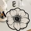 Flower Placemat Dining Table Heat Insulation Mat Absorbent Diatomaceous Earth Decorative Flower Mat