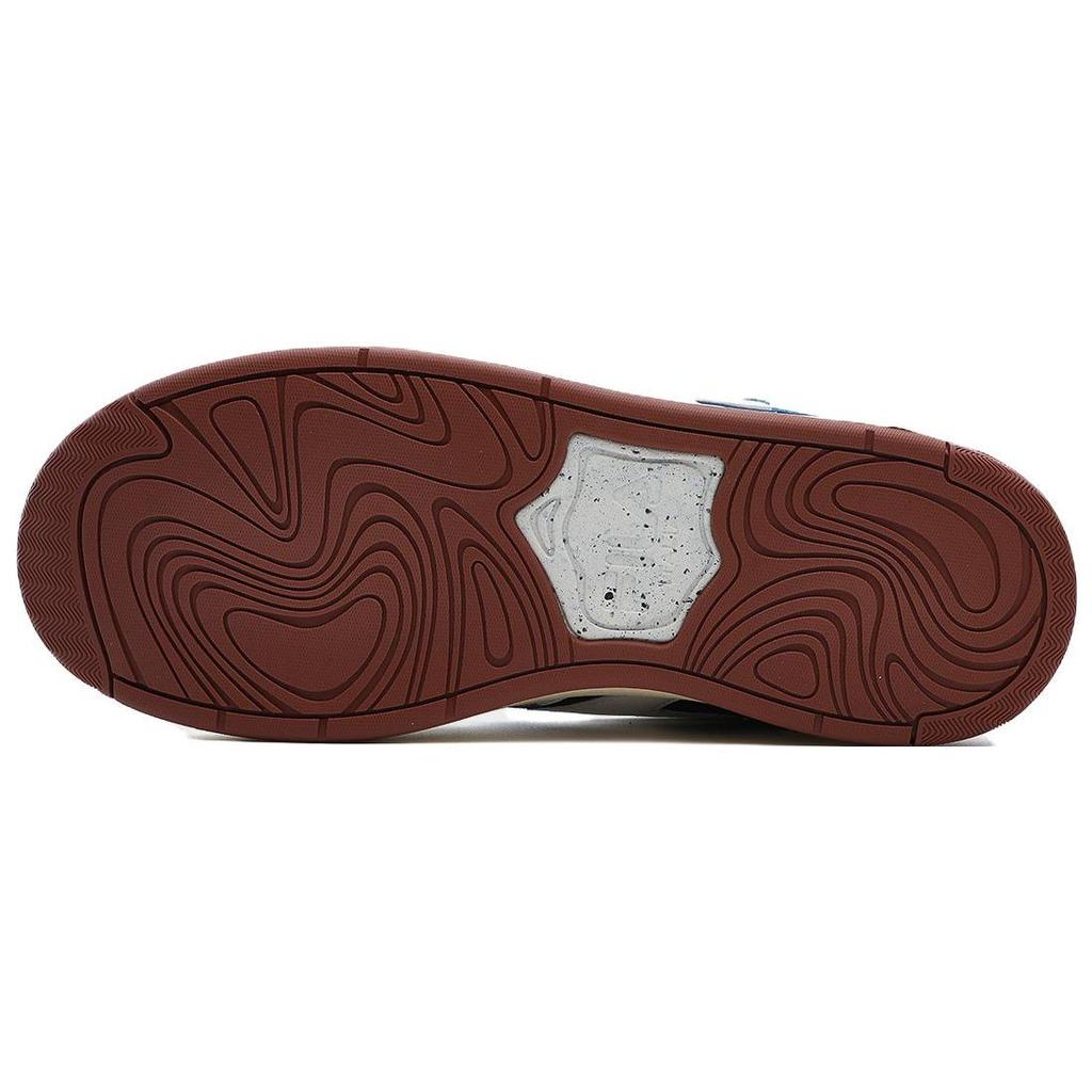 FILA Nollie Trendy Sports Low-Top Skate Shoes Men Sneakers White T12M332301FBA