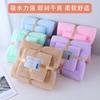 Thickened Towel Solid Color Child and Mother Set Towel Bath Towel Soft and Absorbent Household Towel No Hair Loss