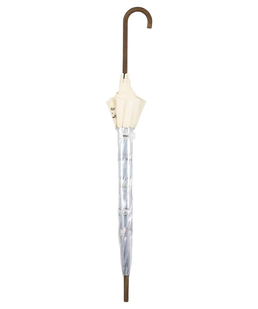 Rain Umbrella Yanagisawa Gou x Tit Long Umbrella 61cm Rib Length Large Automatic Opening Snow Fairy Bird Windproof Durable Animal Motif Soothing