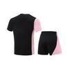 Li Ning Table Tennis Series Color Block Comfortable Breathable Casual Sports Suit Men Suit Black AATV021-3